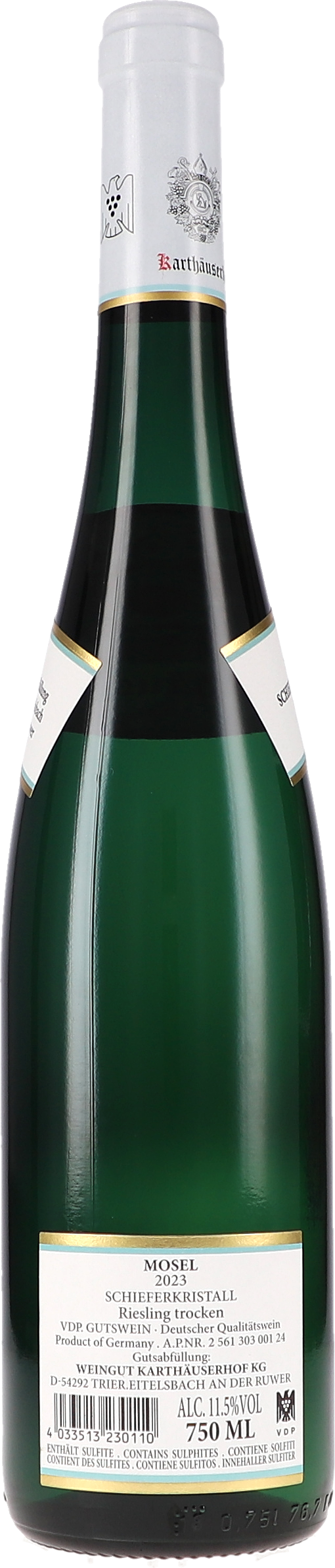 Sektflasche, Champagner, Riesling, Mosel, 750 ml