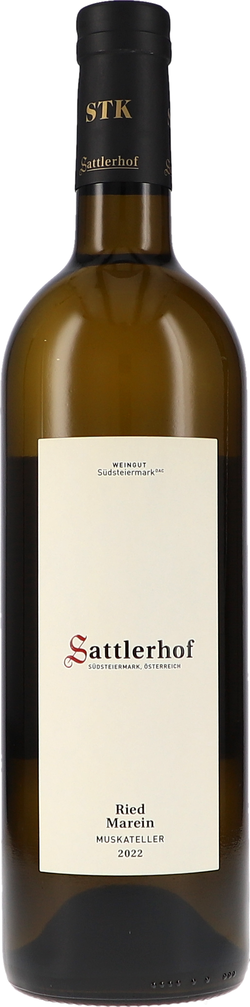 Ried Marein Muskateller DAC Flasche, Alkohol, Getränk, Weinflasche, Flasche, Alkohol, Getränk, Weinflasche