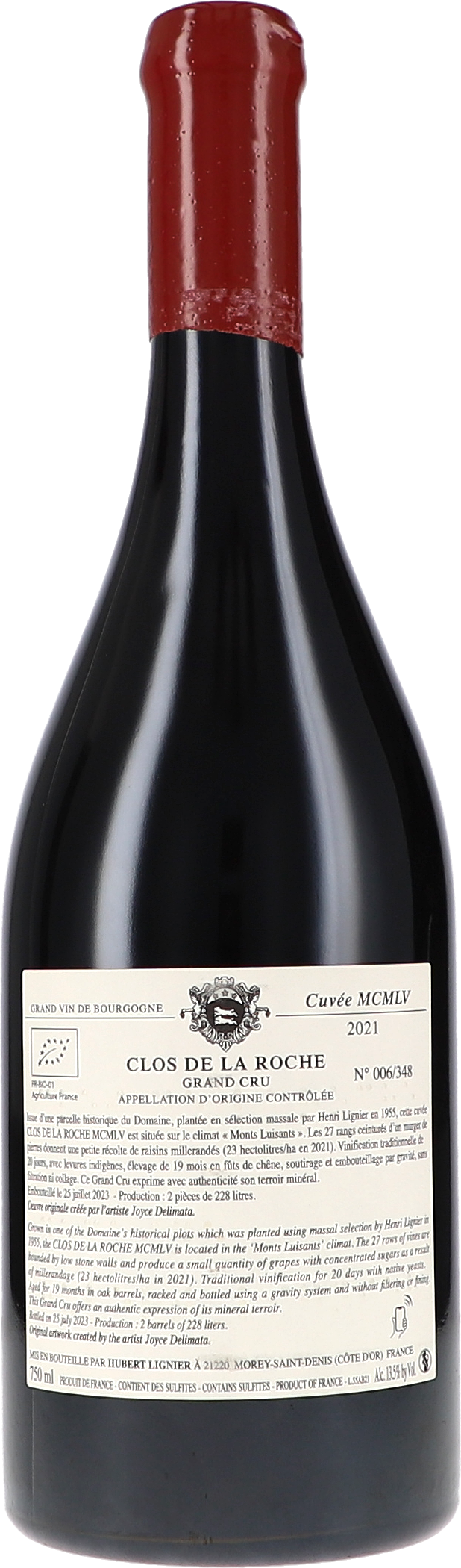 Rotwein, Flasche, Etikett, Korkverschluss, Bordeaux