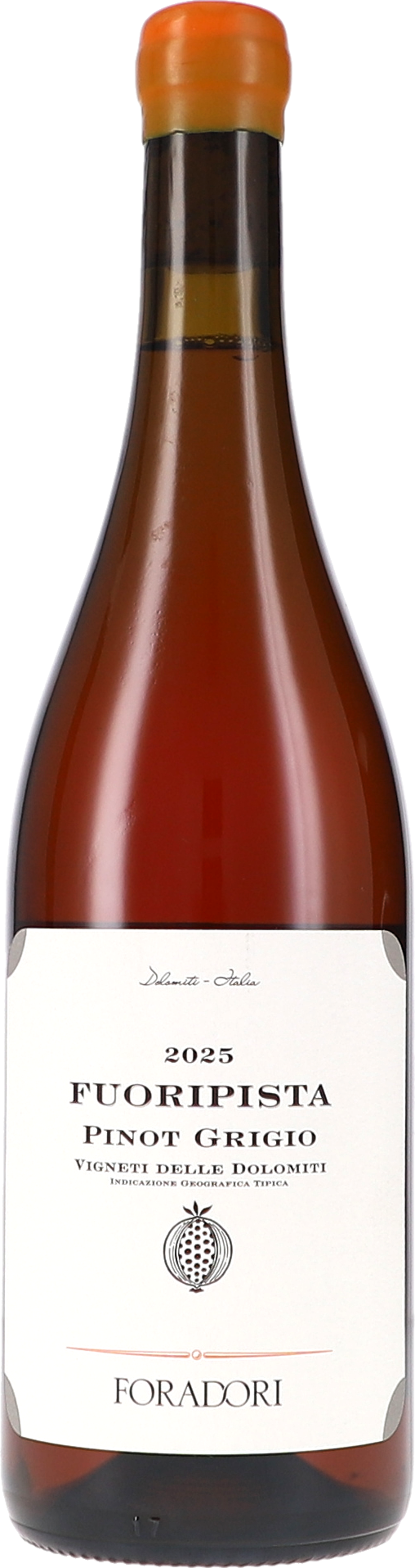 Pinot Grigio, Weißwein, Glasflasche, braunes Glas, Jahrgang 2025
