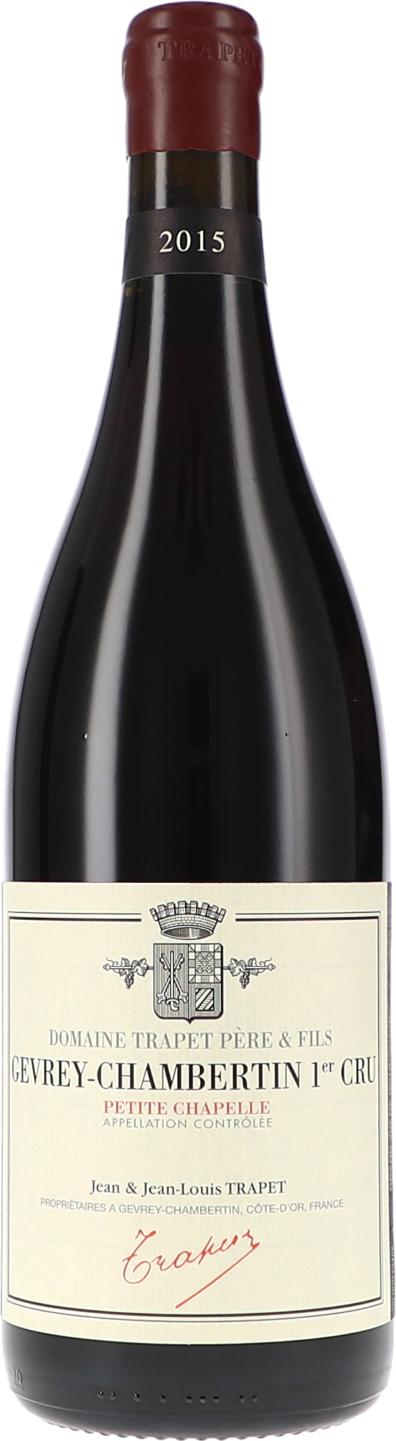 Rotwein, Gevrey-Chambertin, Petite Chapelle, Jahrgang 2015, Domaine Trapet
