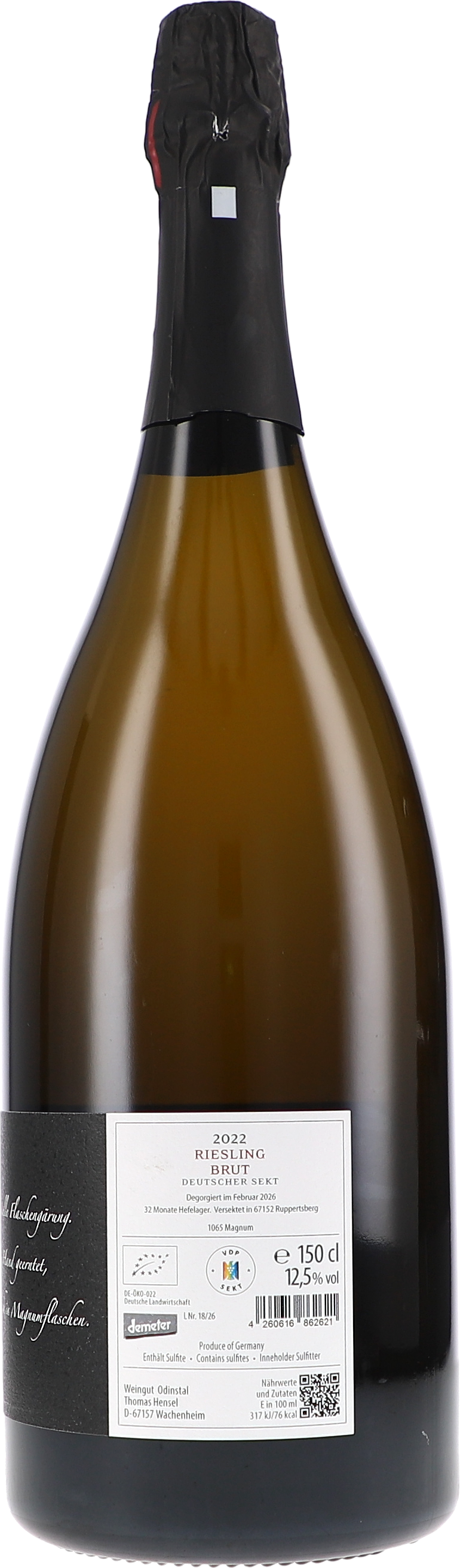 Sekt, Brut, Riesling, Flasche, 150 ml