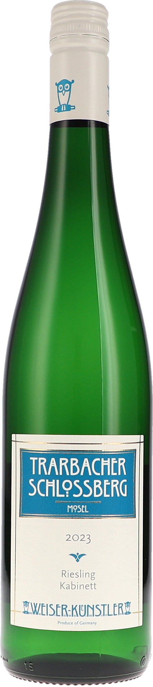 "Trarbacher Schlossberg" Riesling Kabinett Flasche, Alkohol, Getränk, Bier, Schnaps