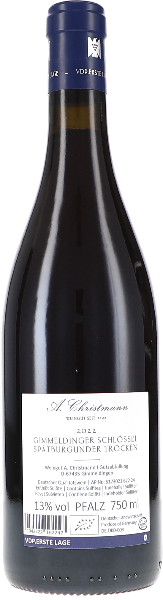 Wein, Rotwein, Pfälzer Wein, Spätburgunder, 750 ml