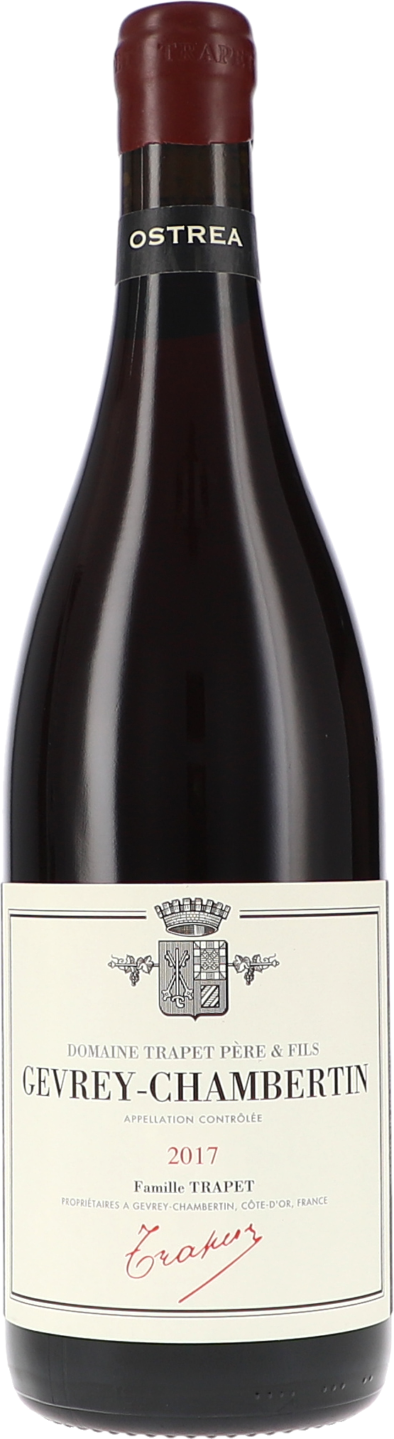Rotwein, Bordeaux-Wein, Gevrey-Chambertin, 2017, Flasche