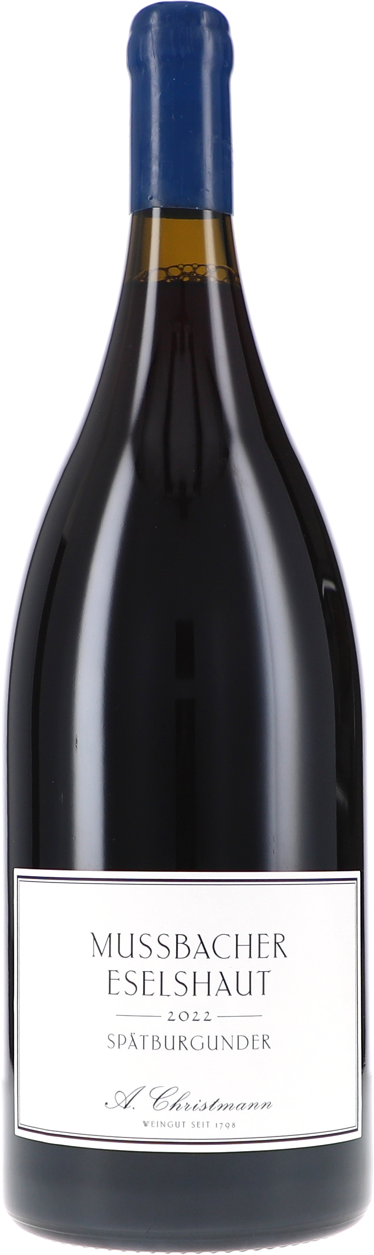 Mussbacher Eselshaut Spätburgunder VDP Erste Lage Wein, Rotwein, Spätburgunder, Flasche, Etikett