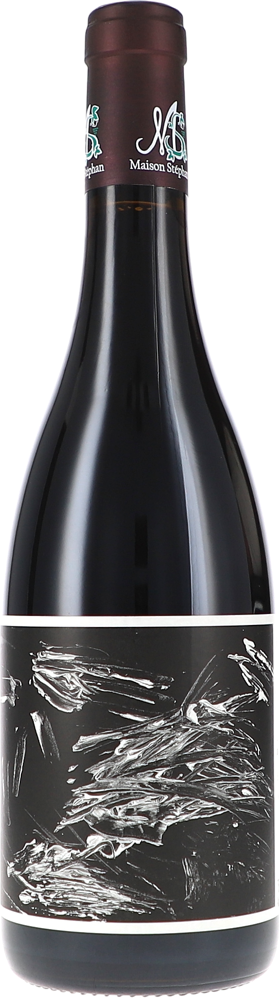 Côte Rôtie "Côteaux de Tupin" AOC Wein, Rotwein, Flasche, Etikett, Glasballon