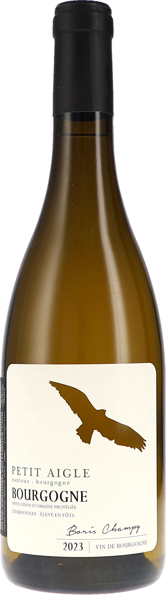 Petit Aigle, Bourgogne Chardonnay - Élevé en Fût AOP Flasche, Alkohol, Getränk, Weinflasche, Bier