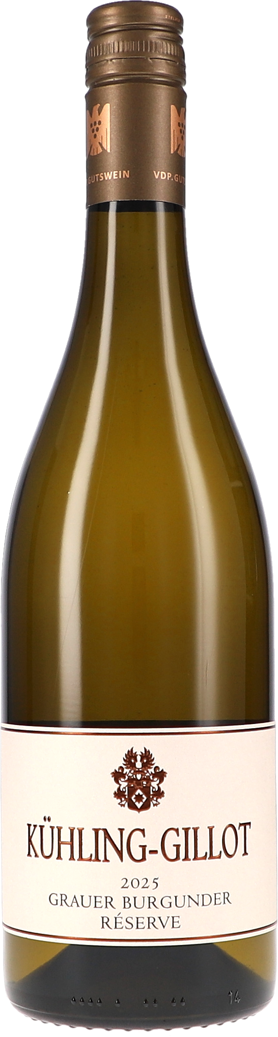 Weißwein, Grauburgunder, Réserve, Kühlng-Gillot, Flasche