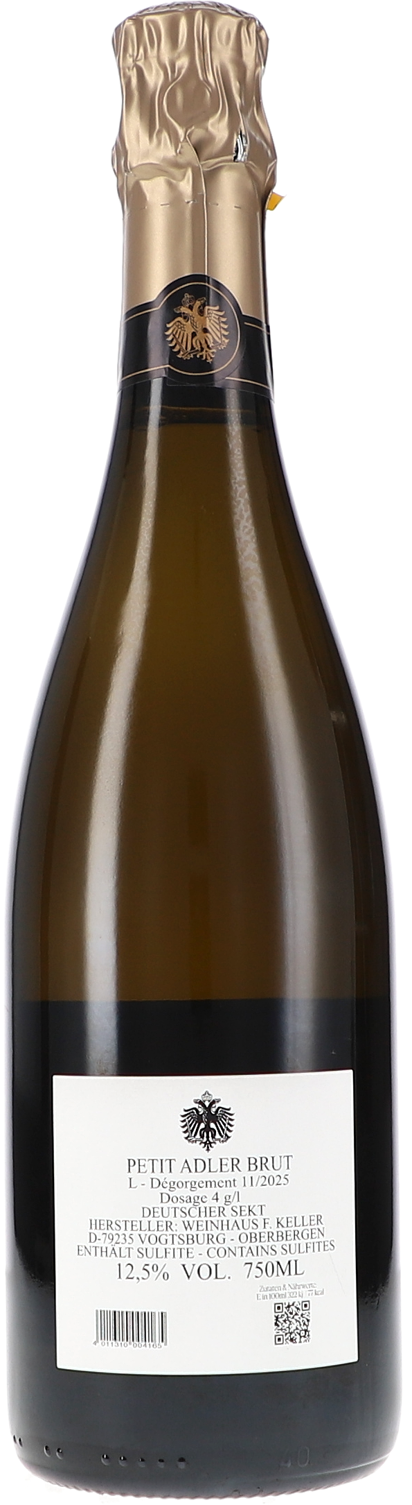 champagne, Sekt, Flasche, Kapsel, 750ml