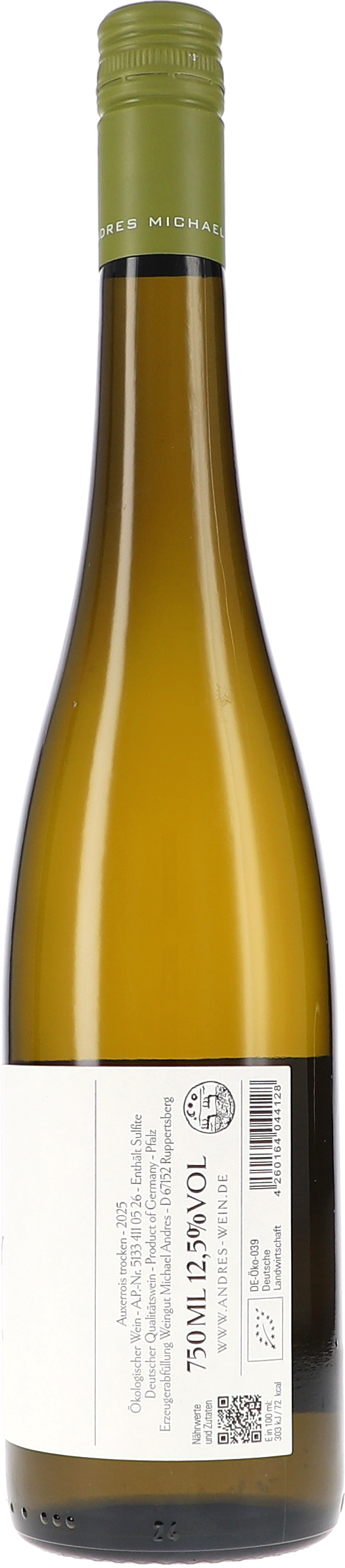 Weißwein, Flasche, 750ml, Glas, Etikett