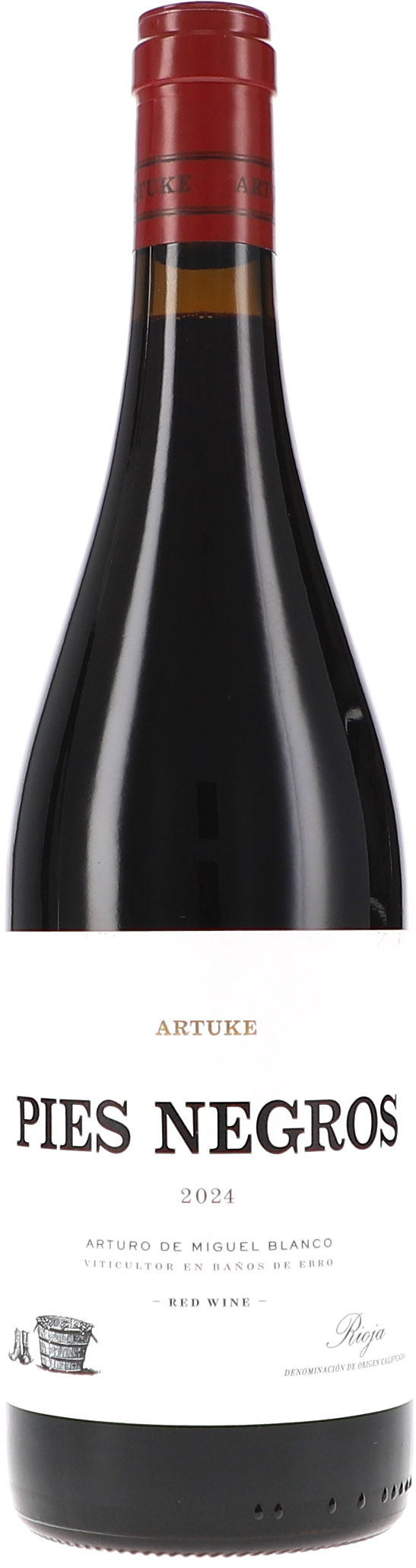 Pies Negros Rotwein, Spanischer Wein, Pies Negros, 2024, Artuke