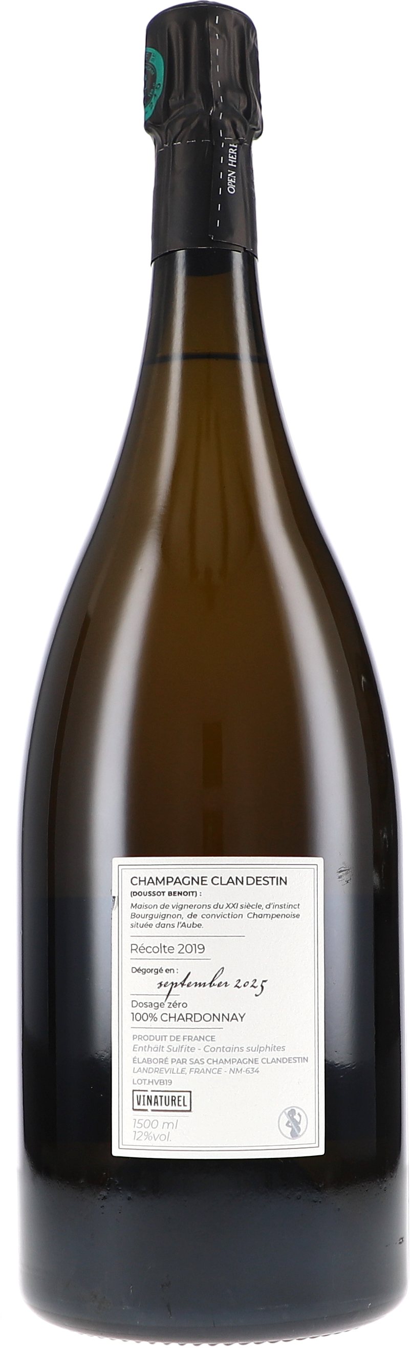 Champagne, Weißwein, Flasche, Sekt, Rebsorte Chardonnay