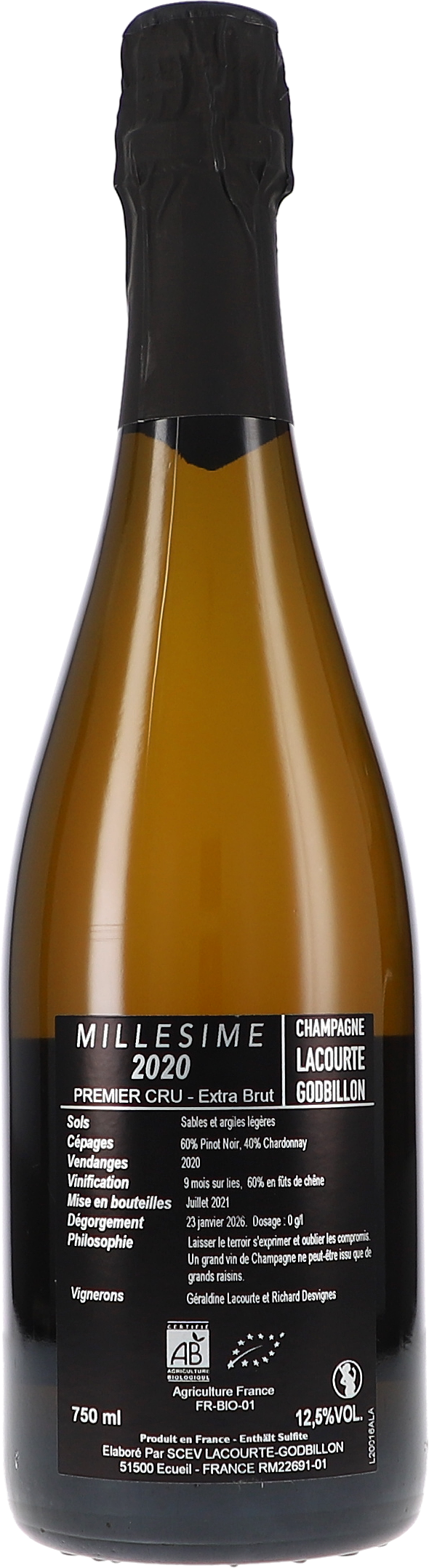 Sekt, Champagner, Flasche 750ml, Brut, Verschlusskappe