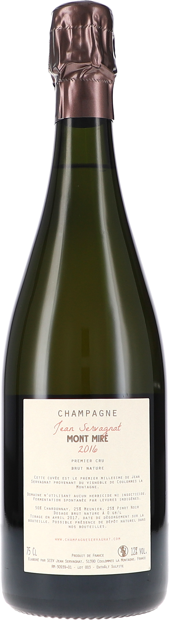 Champagne, Flasche, Sekt, Brut, Mont Mire