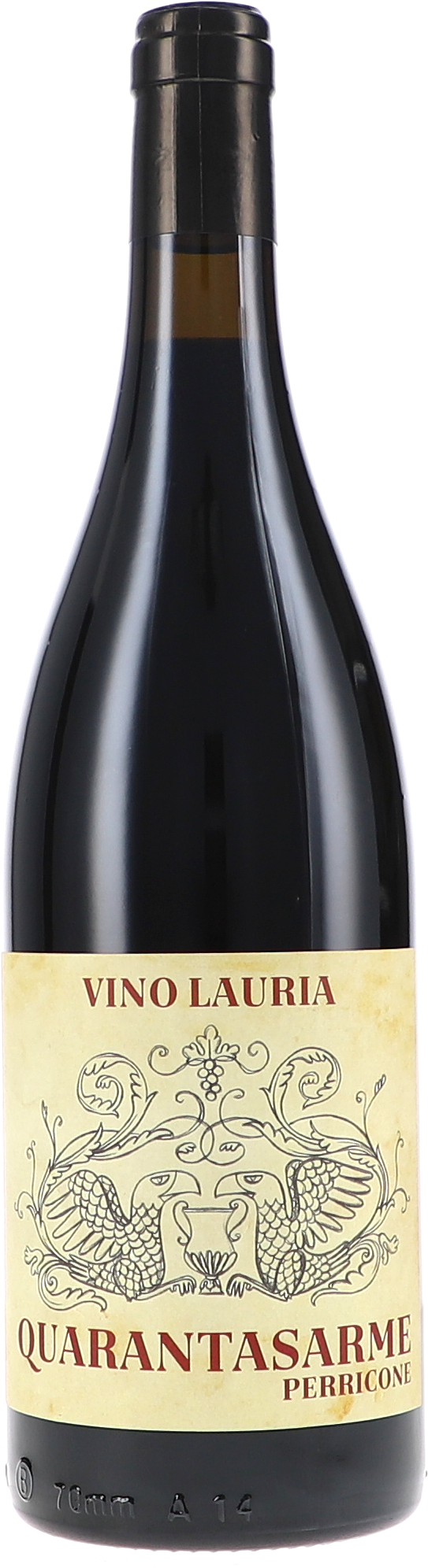 Quarantasarme, Perricone IGT Terre Siciliane wein, rotwein, flasche, etikett, pokr?