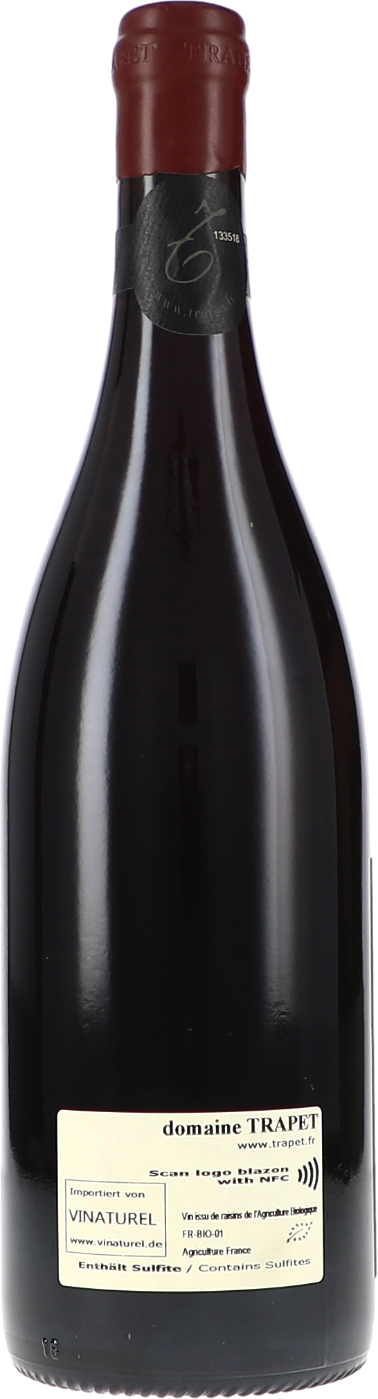 wein, rotwein, flasche, glatt, etikett