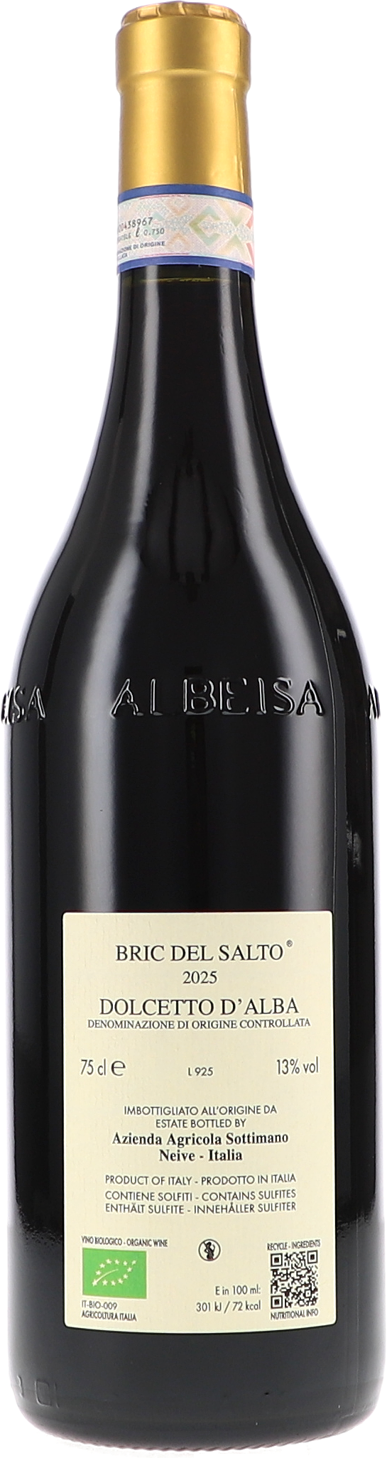 wein, dolcetto d'alba, flasche, italien, rotwein