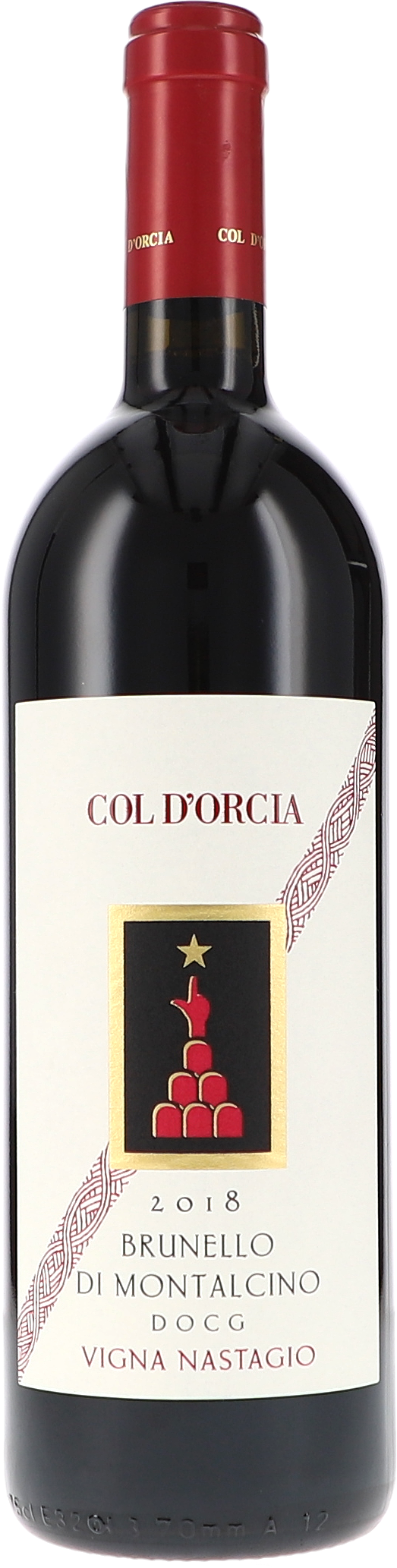Brunello di Montalcino DOCG Vigna Nastagio Alkohol, Schnaps, Roter Wein, Flasche, Weinflasche