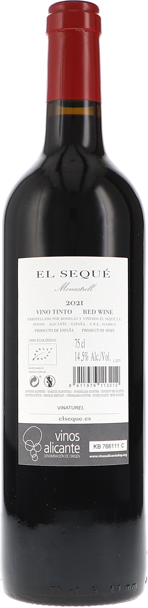 rotwein, flasche, vino, tinto, 75cl