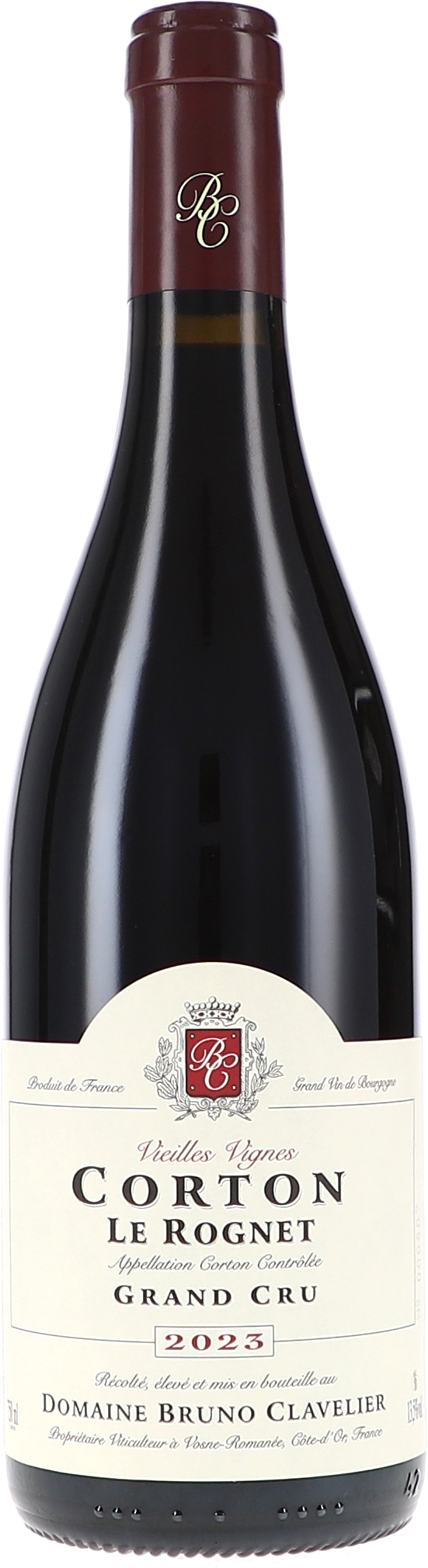 Wein, Rotwein, Grand Cru, Corton Le Rognet, Domaine Bruno Clavelier