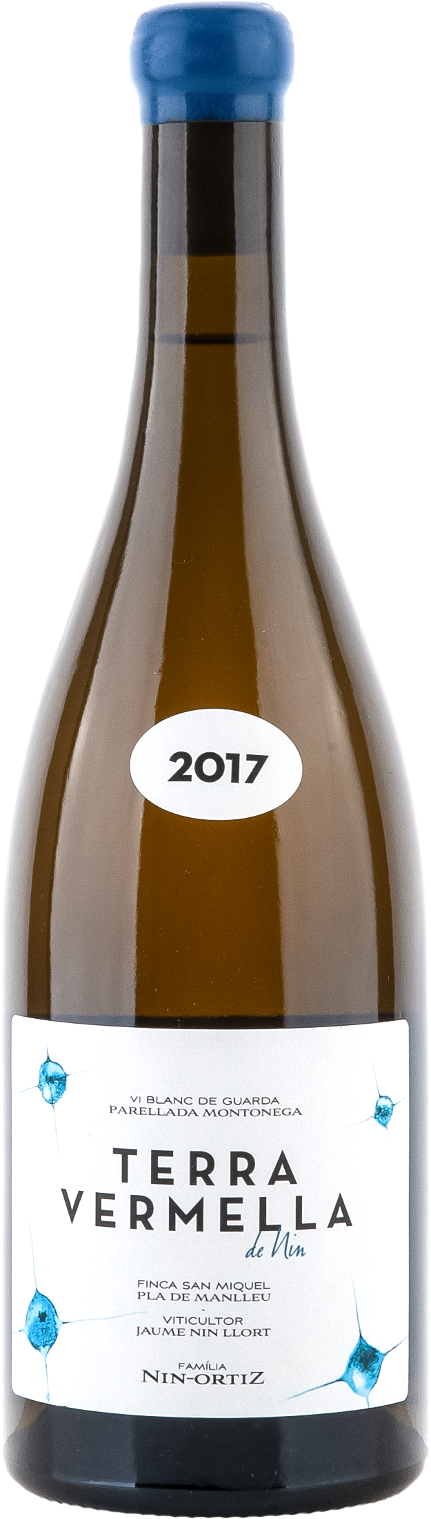 Terra Vermella de Nin Weißwein, Terra Vermella, 2017, Flasche, Etikett