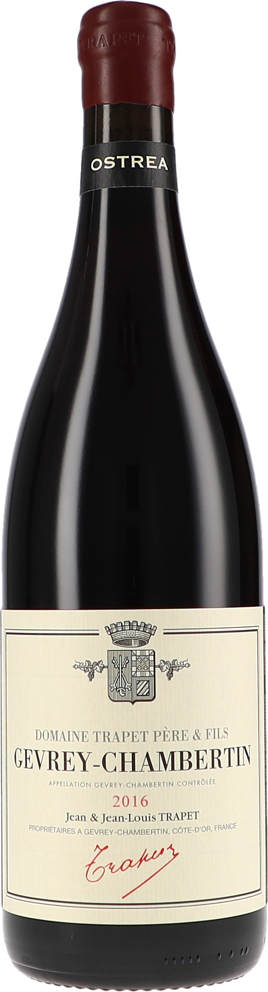 Wein, Rotwein, Bodenflasche, Gevrey-Chambertin, 2016