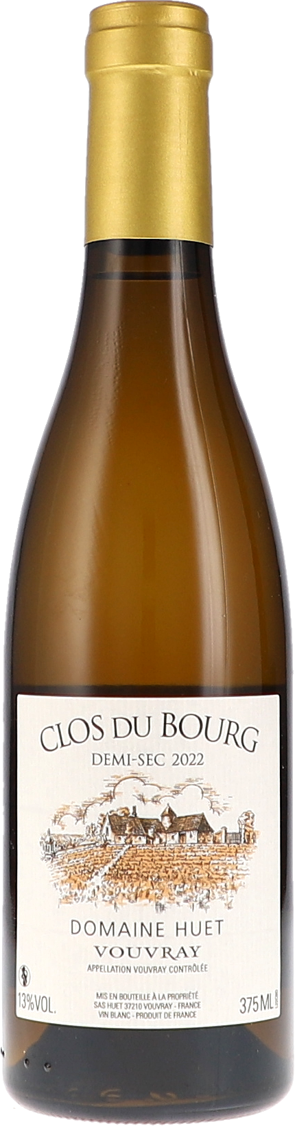 Wein, Weißwein, Flasche, Demi Sec, Domaine Huet