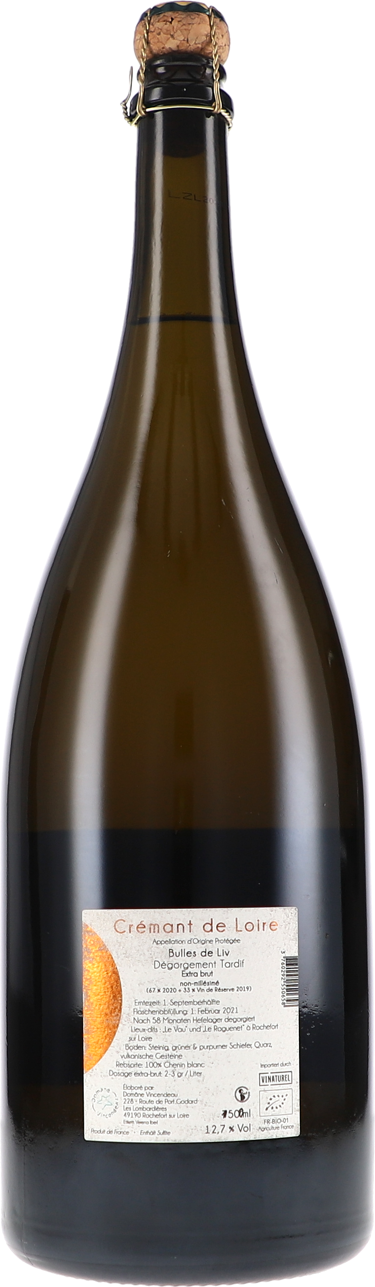 Flasche, Sekt, Champagner, Korken, Etikett