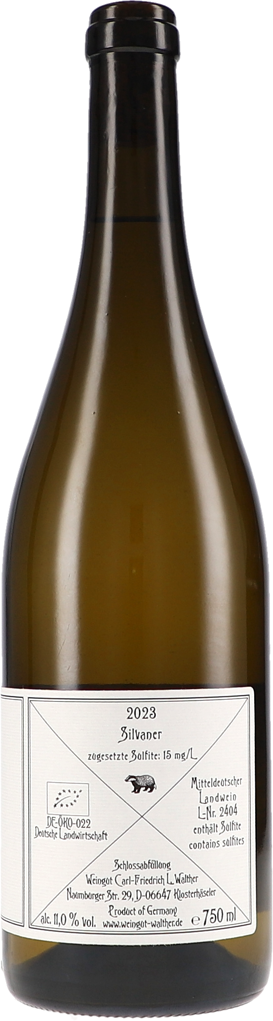 Weißwein, Schlossabfüllung, Solifite, 750 ml, Flasche