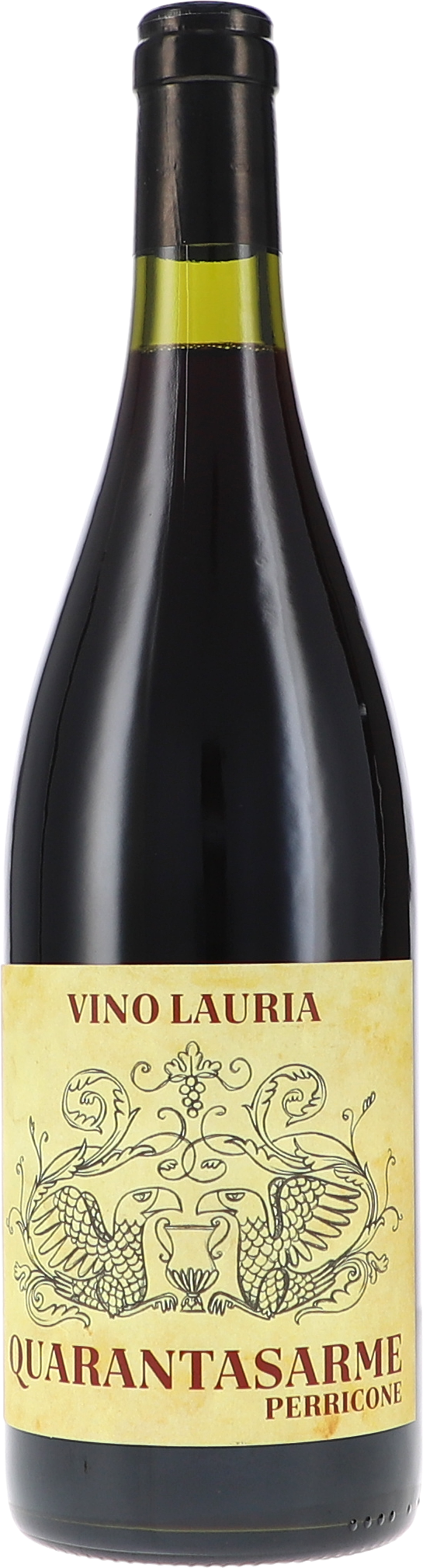 Quarantasarme, Perricone IGT Terre Siciliane Flasche, Alkohol, Getränk, Schnaps, Weinflasche