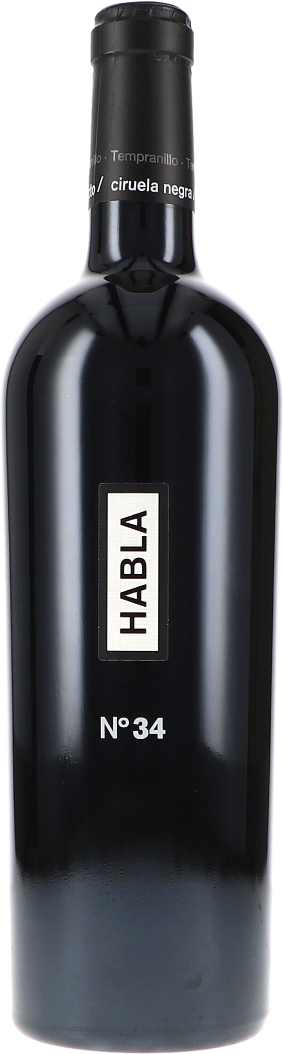 Habla Nr 34 Flasche, Alkohol, Getränk, Schnaps, Roter Wein