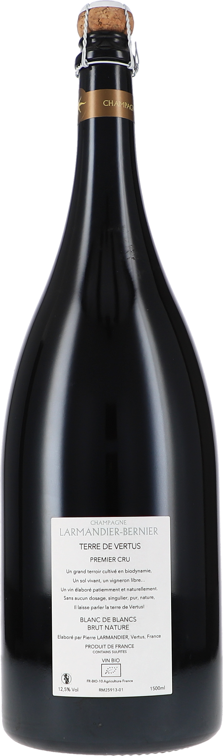 Champagner, Schaumwein, Schwarze Flasche, Naturkorken, Magnumflasche