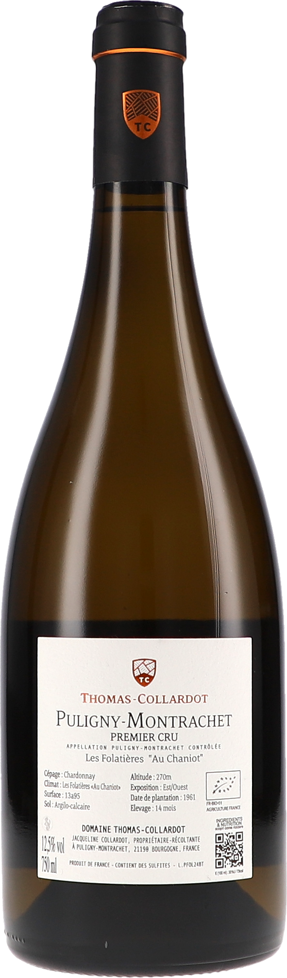 Weißwein, Puligny-Montrachet, Chardonnay, Premièr Cru, Flasche