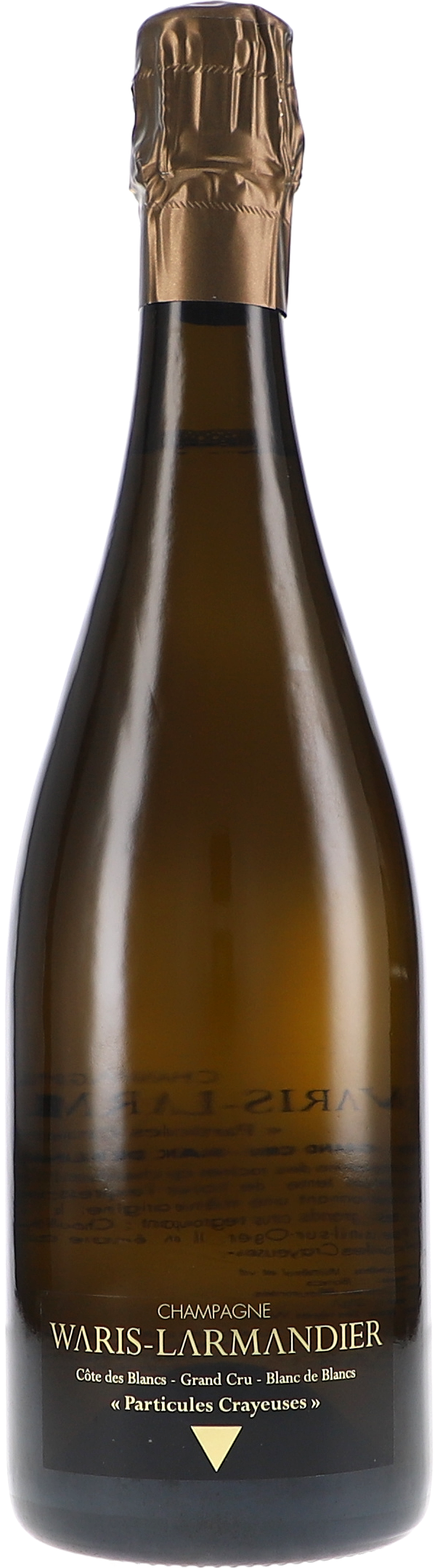 Particules Crayeuses L20 Extra Brut, Grand Cru Blanc de Blancs Champagne, Sekt, Flasche, Folienkappe, Brut-Stil