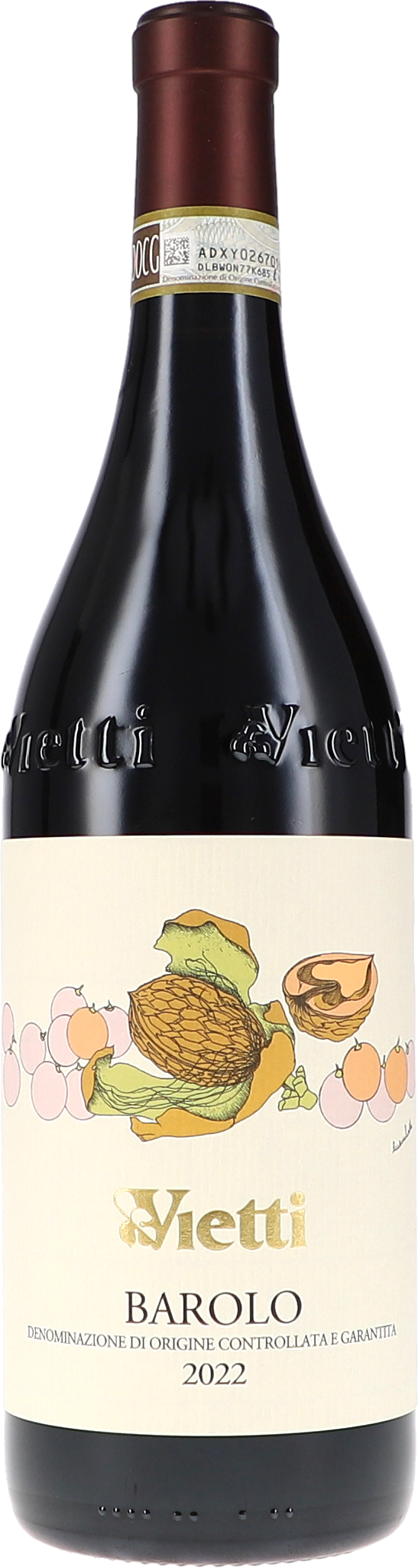 Barolo, Rotwein, Italienisch, 2022, Vietti