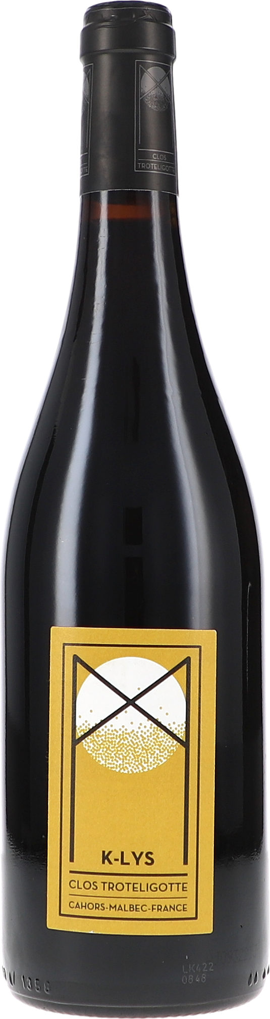 Weinflasche, Rotwein, Cahors-Malbec, Glasverschluss, Korken