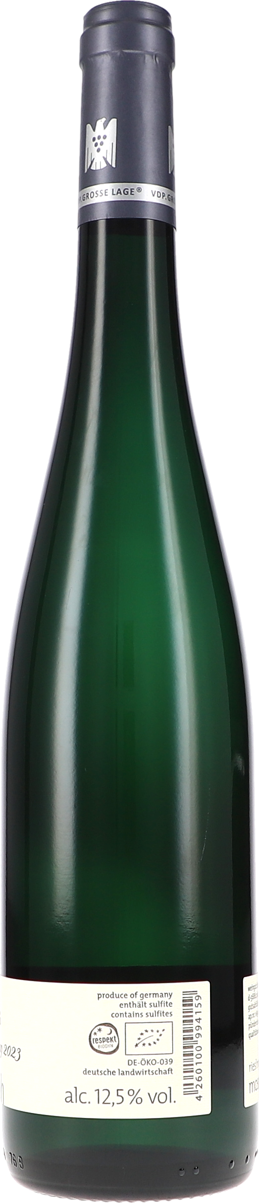 Sektflasche, Champagnerflasche, Grünes Glas, Alkohol 12,5%, Korkenverschluss