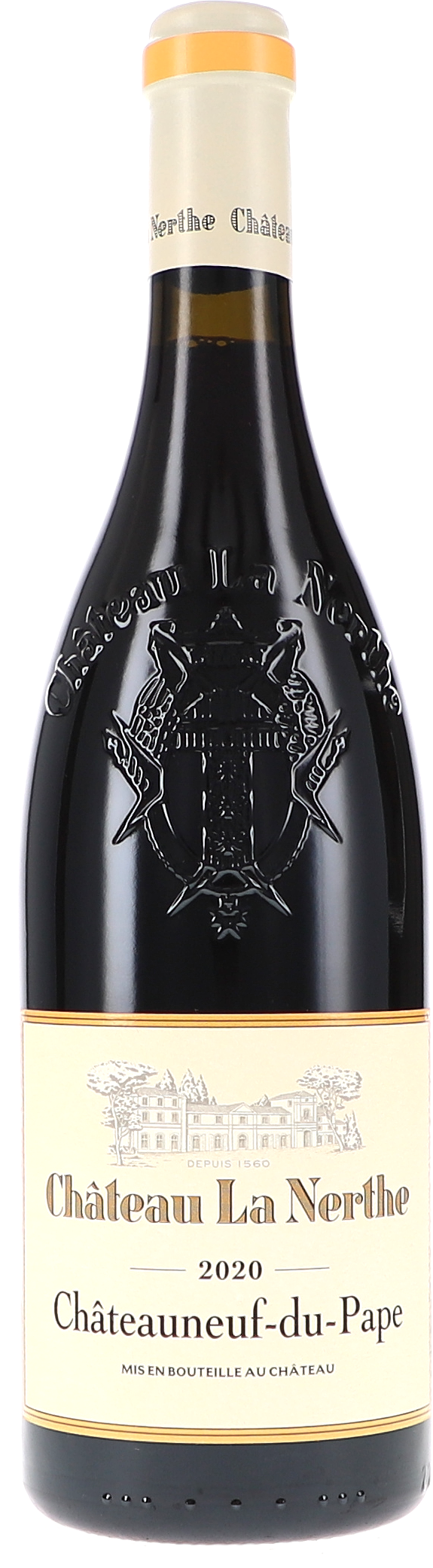 wein, flasche, rotwein, château, etikett