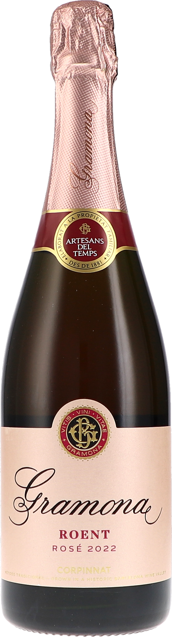 Roent Rosé Brut Flasche, Alkohol, Bier, Schnaps, Weinflasche
