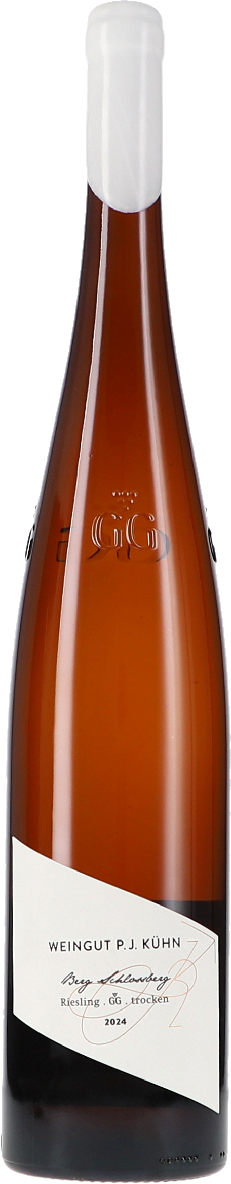 Riesling, Weißwein, Glasflasche, braune Flasche, Jahrgang 2024