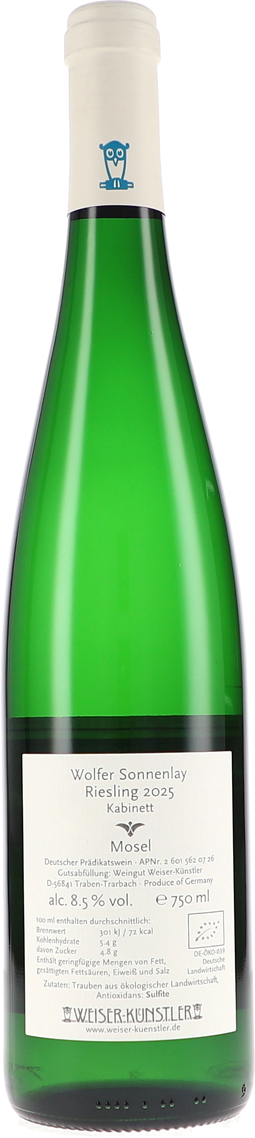 Weißwein, Riesling, Kabinet, Mosel, 750 ml