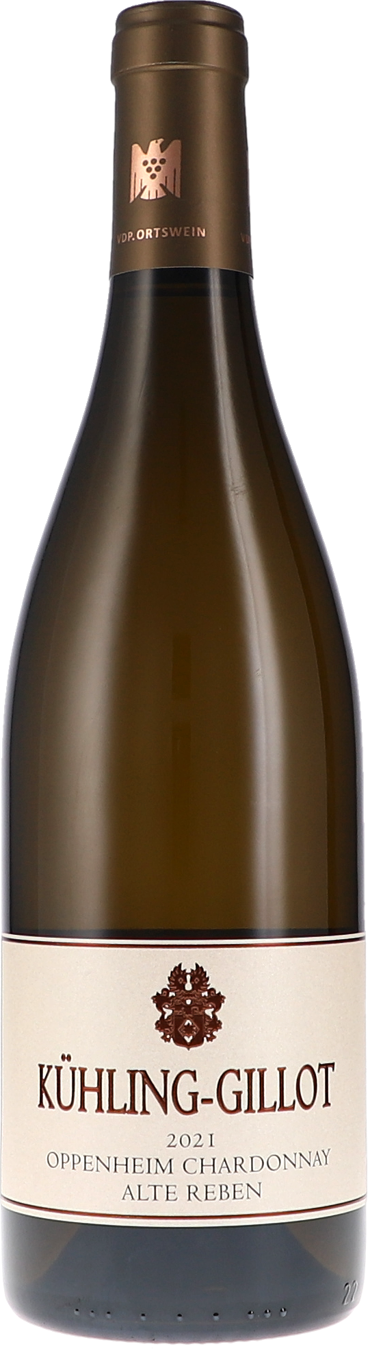 Weißwein, Chardonnay, Oppenheim, Alte Reben, Flasche