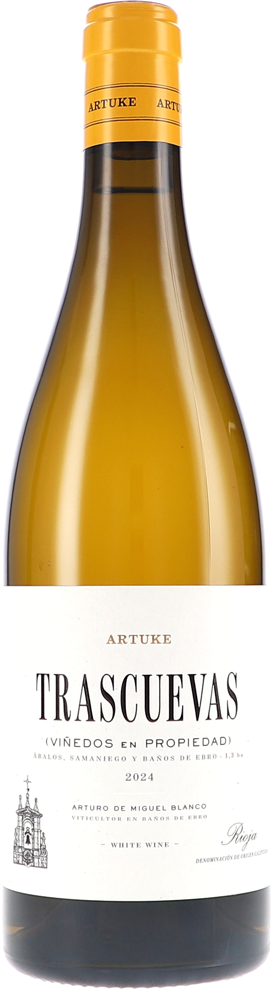 Weißwein, Weinflasche, Vino, Trascuevas, Flasche