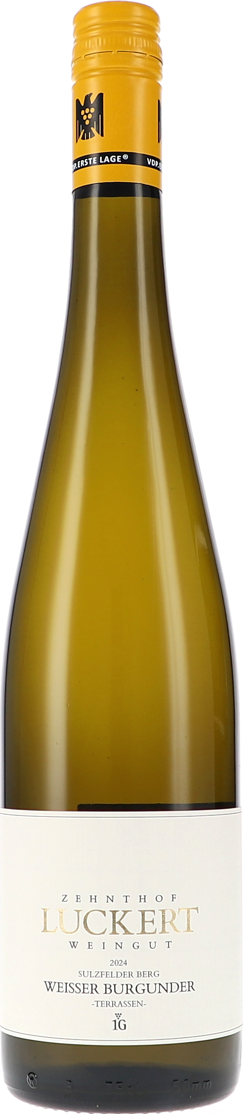 Sulzfelder Berg, Weisser Burgunder Terrassen VDP Erste Lage Alkohol, Getränk, Flasche, Schnaps, Weinflasche