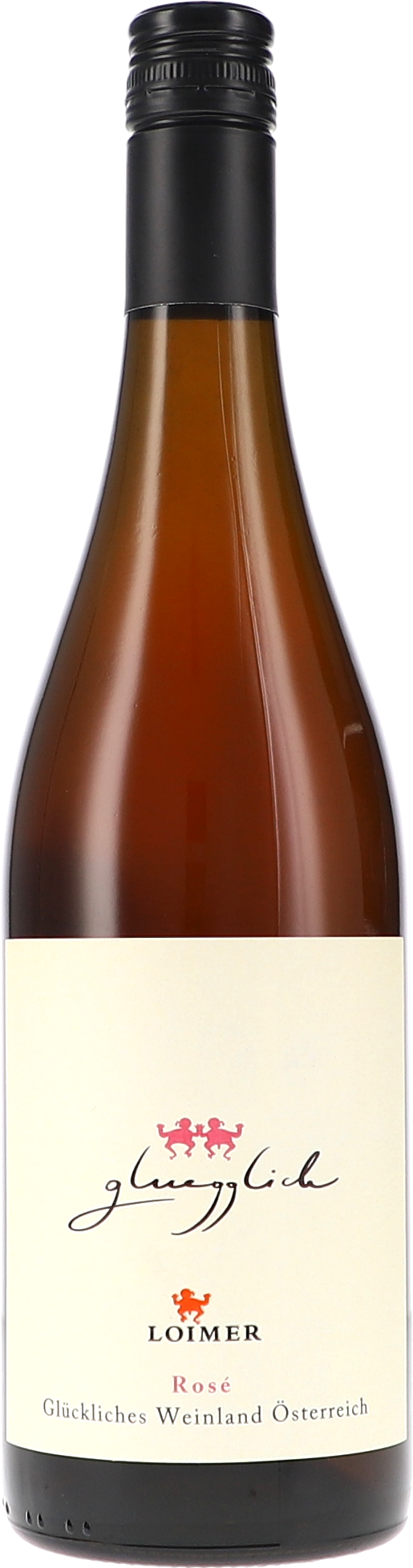 Gluegglich Rosé Alkohol, Flasche, Schnaps, Weinflasche, Bier