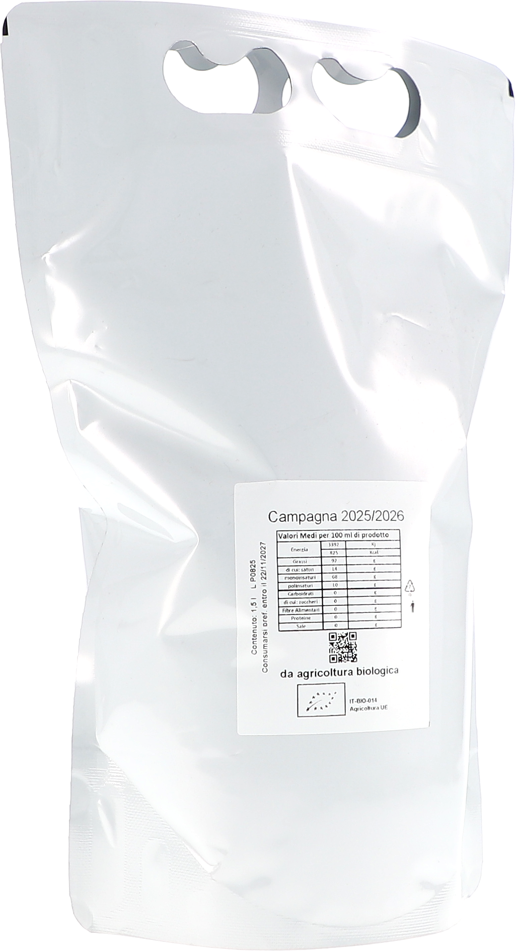 plastic bag, empty bag, handle cutouts, packaging, white bag