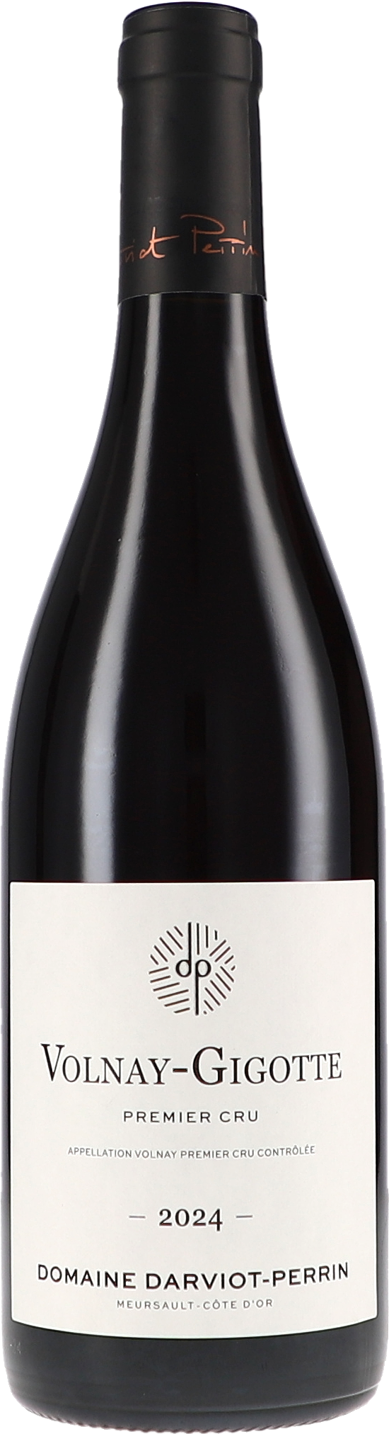 weinflasche, rotwein, volnay-gigotte, premier-cru, domaine-darviot-perrin