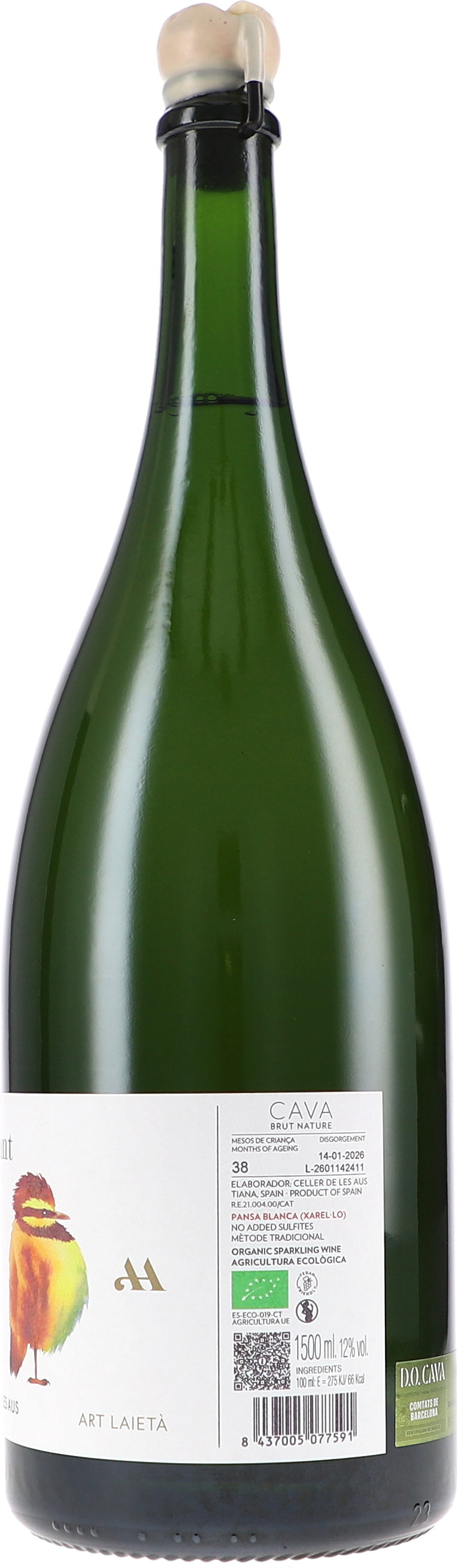 champagne, schaumpflige Wein, grüne Flasche, Korken, 1500 ml