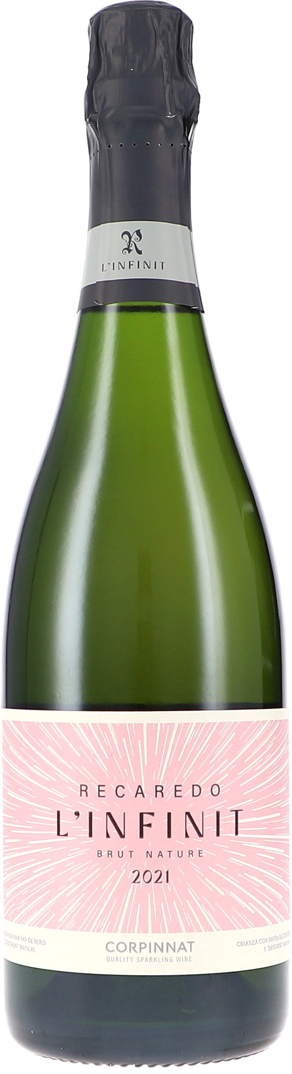 L'Infinit, Brut Nature Alkohol, Getränk, Flasche, Schnaps, Weinflasche